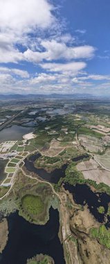 Terk Edilmiş Kampar Tin Madenlerinin Hava Görüntüsü, Perak Malezya
