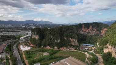 Ipoh, Malezya - 19 Şubat 2024: İpoh 'un Tarihi Binaları ve Turist Çekimleri