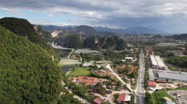 Ipoh, Malezya - 19 Şubat 2024: İpoh 'un Tarihi Binaları ve Turist Çekimleri