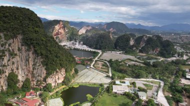 Ipoh, Malezya - 19 Şubat 2024: İpoh 'un Tarihi Binaları ve Turist Çekimleri