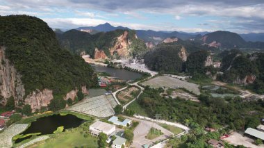 Ipoh, Malezya - 19 Şubat 2024: İpoh 'un Tarihi Binaları ve Turist Çekimleri