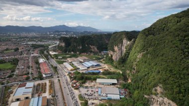 Ipoh, Malezya - 19 Şubat 2024: İpoh 'un Tarihi Binaları ve Turist Çekimleri