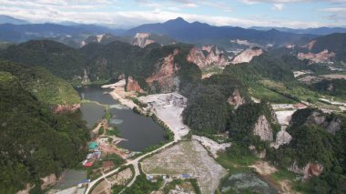 Ipoh, Malezya - 19 Şubat 2024: İpoh 'un Tarihi Binaları ve Turist Çekimleri