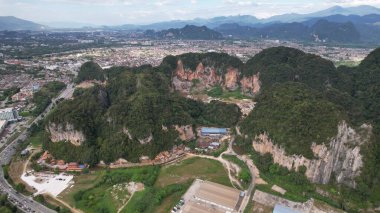 Ipoh, Malezya - 19 Şubat 2024: İpoh 'un Tarihi Binaları ve Turist Çekimleri