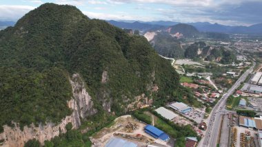 Ipoh, Malezya - 19 Şubat 2024: İpoh 'un Tarihi Binaları ve Turist Çekimleri