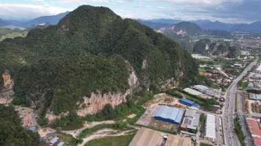 Ipoh, Malezya - 19 Şubat 2024: İpoh 'un Tarihi Binaları ve Turist Çekimleri