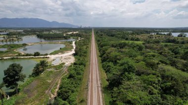 Ipoh, Malezya - 19 Şubat 2024: İpoh 'un Tarihi Binaları ve Turist Çekimleri