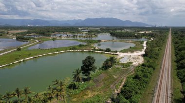 Ipoh, Malezya - 19 Şubat 2024: İpoh 'un Tarihi Binaları ve Turist Çekimleri