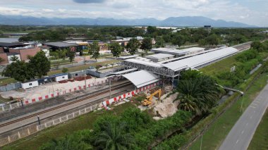 Ipoh, Malezya - 19 Şubat 2024: İpoh 'un Tarihi Binaları ve Turist Çekimleri