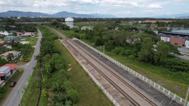 Ipoh, Malezya - 19 Şubat 2024: İpoh 'un Tarihi Binaları ve Turist Çekimleri
