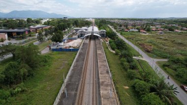 Ipoh, Malezya - 19 Şubat 2024: İpoh 'un Tarihi Binaları ve Turist Çekimleri