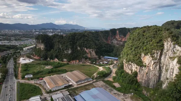 Ipoh, Malezya - 19 Şubat 2024: İpoh 'un Tarihi Binaları ve Turist Çekimleri