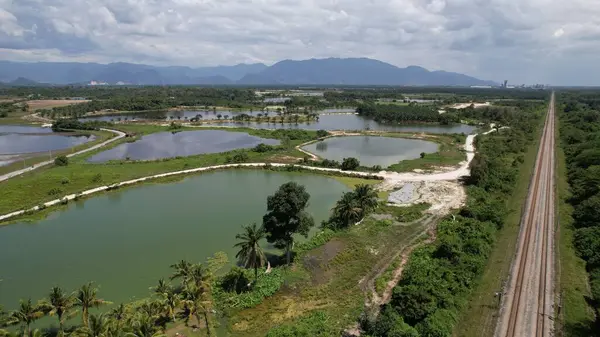Ipoh, Malezya - 19 Şubat 2024: İpoh 'un Tarihi Binaları ve Turist Çekimleri