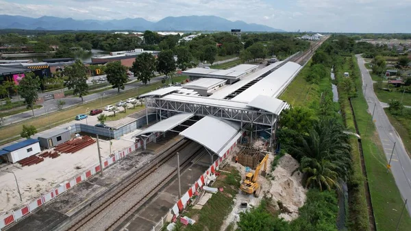 Ipoh, Malezya - 19 Şubat 2024: İpoh 'un Tarihi Binaları ve Turist Çekimleri