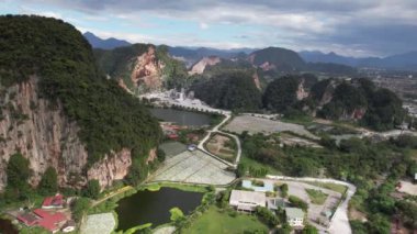 Ipoh, Malezya - 19 Şubat 2024: İpoh 'un Tarihi Binaları ve Turist Çekimleri