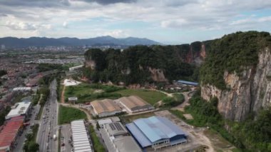 Ipoh, Malezya - 19 Şubat 2024: İpoh 'un Tarihi Binaları ve Turist Çekimleri