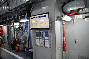 Kuching, Malezya - 25 Mayıs 2024: Malezya Kraliyet Savaş Gemilerinin Hava Görüntüsü