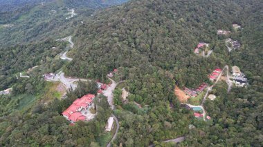 Kinabalu Dağı Ulusal Parkı 'nın Hava Görüntüsü, Sabah