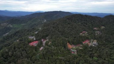 Kinabalu Dağı Ulusal Parkı 'nın Hava Görüntüsü, Sabah