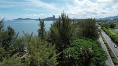 Kota Kinabalu, Malezya 30 Mayıs 2024: Kota Kinabalu Şehir Merkezi Rıhtımı