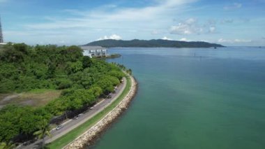 Kota Kinabalu, Malezya 30 Mayıs 2024: Kota Kinabalu Şehir Merkezi Rıhtımı