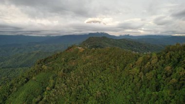 Kinabalu Dağı Ulusal Parkı 'nın Hava Görüntüsü, Sabah