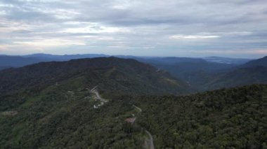 Kinabalu Dağı Ulusal Parkı 'nın Hava Görüntüsü, Sabah