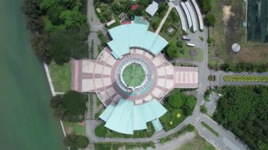 Kota Kinabalu, Malezya 30 Mayıs 2024: Kota Kinabalu Şehir Merkezi Rıhtımı