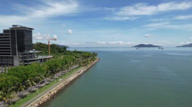 Kota Kinabalu, Malezya 30 Mayıs 2024: Kota Kinabalu Şehir Merkezi Rıhtımı