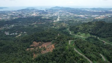 Kota Kinabalu, Malaysia  May 30 2024: The Kokol Hill clipart