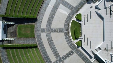 Kuching, Malezya - 21 Haziran 2024: Malezya Çin Dostluk Parkı