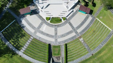 Kuching, Malezya - 21 Haziran 2024: Malezya Çin Dostluk Parkı