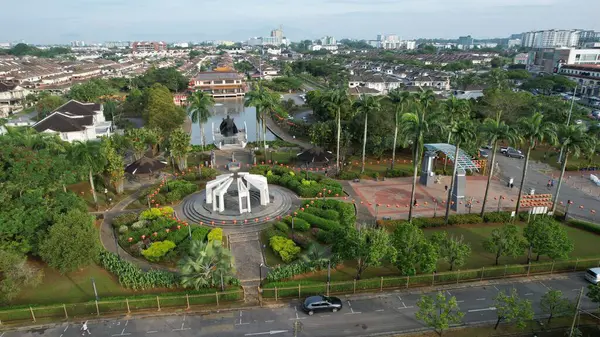 Stock image Kuching, Malaysia - June 21 2024: The Malaysia China Friendship Park