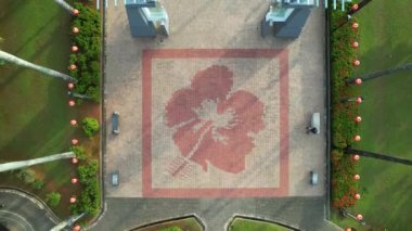 Kuching, Malezya - 21 Haziran 2024: Malezya Çin Dostluk Parkı