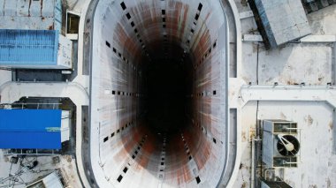 Kuching, Malezya - 21 Haziran 2024: Kuching City 'deki Landmark Binalarının Havadan Görünümü