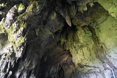 Bau, Sarawak, Borneo, Malezya Peri Mağarası ve Rüzgar Mağarası