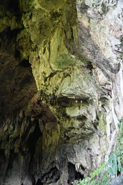 Bau, Sarawak, Borneo, Malezya Peri Mağarası ve Rüzgar Mağarası