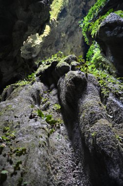 Bau, Sarawak, Borneo, Malezya Peri Mağarası ve Rüzgar Mağarası