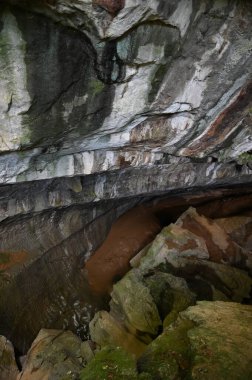 Bau, Sarawak, Borneo, Malezya Peri Mağarası ve Rüzgar Mağarası