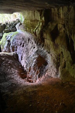 Bau, Sarawak, Borneo, Malezya Peri Mağarası ve Rüzgar Mağarası