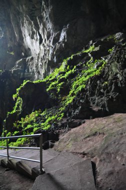 Bau, Sarawak, Borneo, Malezya Peri Mağarası ve Rüzgar Mağarası