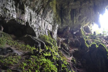 Bau, Sarawak, Borneo, Malezya Peri Mağarası ve Rüzgar Mağarası