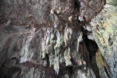 Bau, Sarawak, Borneo, Malezya Peri Mağarası ve Rüzgar Mağarası