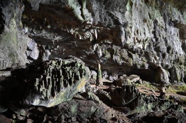 Bau, Sarawak, Borneo, Malezya Peri Mağarası ve Rüzgar Mağarası