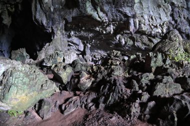 Bau, Sarawak, Borneo, Malezya Peri Mağarası ve Rüzgar Mağarası