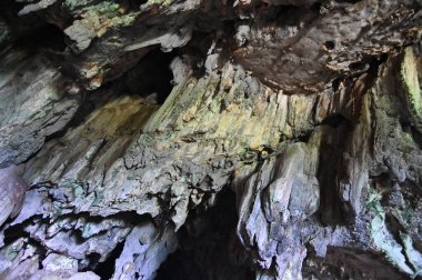 Bau, Sarawak, Borneo, Malezya Peri Mağarası ve Rüzgar Mağarası