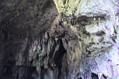 Bau, Sarawak, Borneo, Malezya Peri Mağarası ve Rüzgar Mağarası