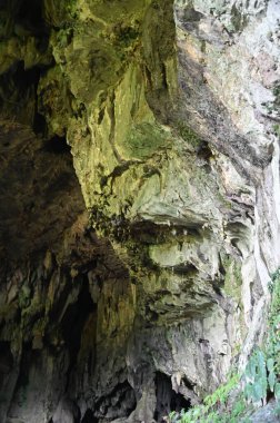 Bau, Sarawak, Borneo, Malezya Peri Mağarası ve Rüzgar Mağarası