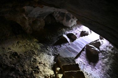 Bau, Sarawak, Borneo, Malezya Peri Mağarası ve Rüzgar Mağarası