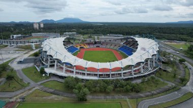 Kuching, Malezya - 11 Temmuz 2024: Kuching Devlet Stadyumu